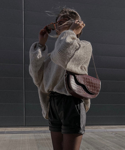 Oversize Pullover Nata Beige  Ladypolitan ♡   