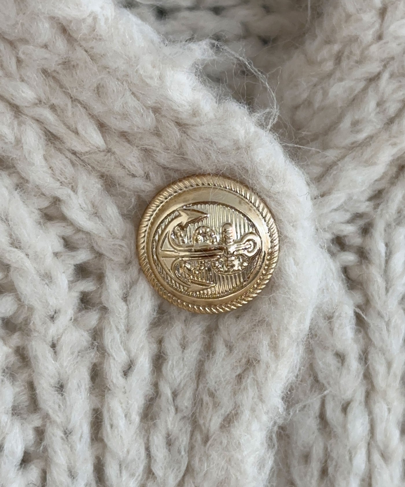 Oversize Strickjacke Jalsien Beige  Ladypolitan ♡   