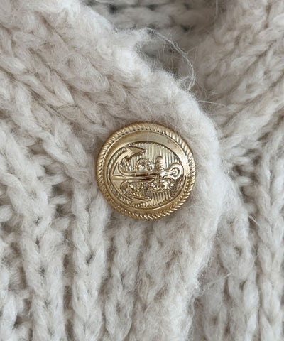 Oversize Strickjacke Jalsien Beige  Ladypolitan ♡   