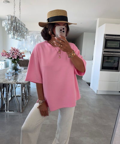 Oversize T-Shirt Negin Rosa Ladypolitan ♡