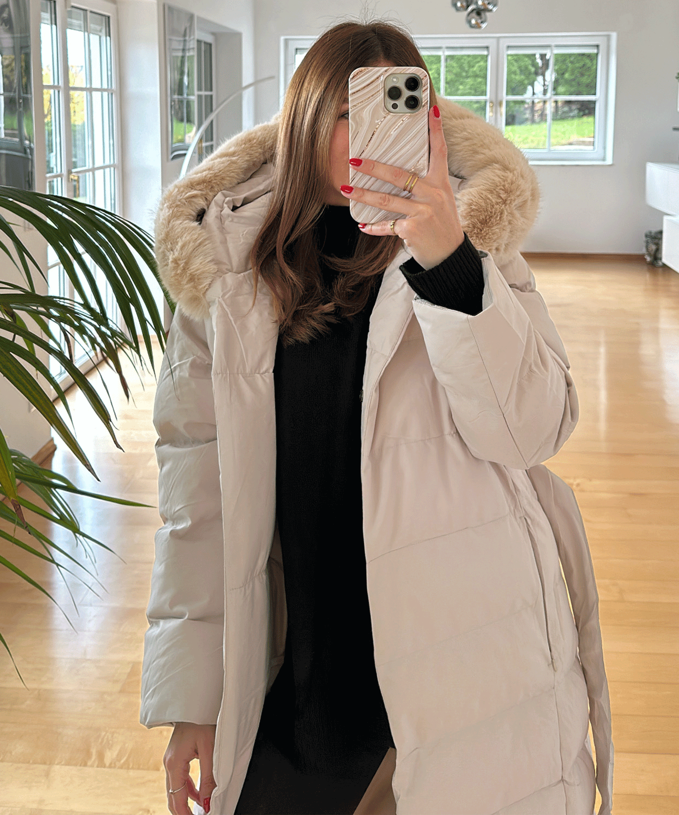 Parka May Beige  Ladypolitan ♡   