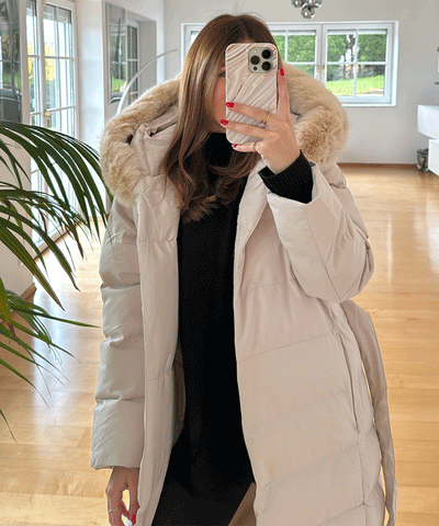 Parka May Beige  Ladypolitan ♡   