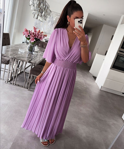 Plissee Einteiler Ambre Lila  Ladypolitan ♡   