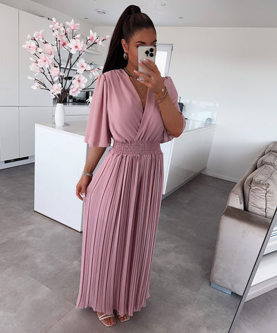 Plissee Einteiler Ambre Rosa  Ladypolitan ♡   