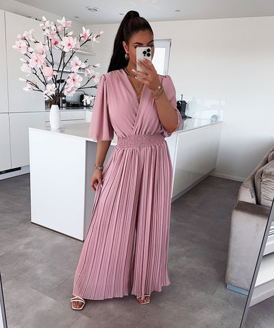 Plissee Einteiler Ambre Rosa  Ladypolitan ♡   