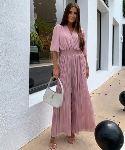Plissee Einteiler Ambre Rosa  Ladypolitan ♡   
