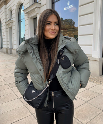 Pufferjacke Thailia Khaki  Ladypolitan ♡   