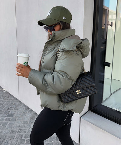 Pufferjacke Thailia Khaki  Ladypolitan ♡   