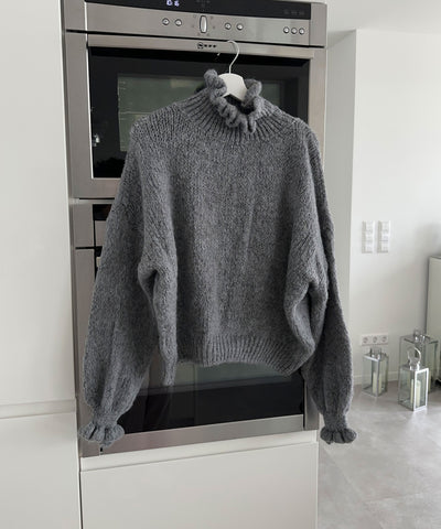 Pullover Caja Dunkelgrau  Ladypolitan ♡   