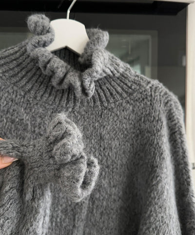 Pullover Caja Dunkelgrau  Ladypolitan ♡   