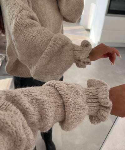 Pullover Caja Taupe  Ladypolitan ♡   