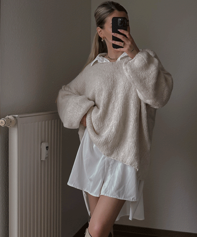 Pullover Cinderella Beige  Ladypolitan ♡   
