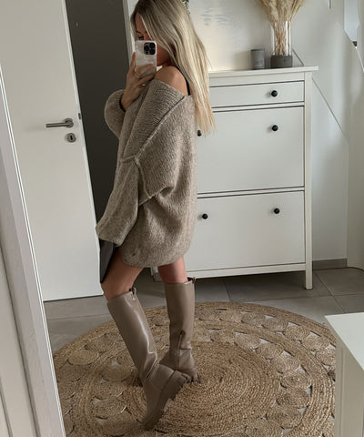 Pullover Cinderella Taupe  Ladypolitan ♡   