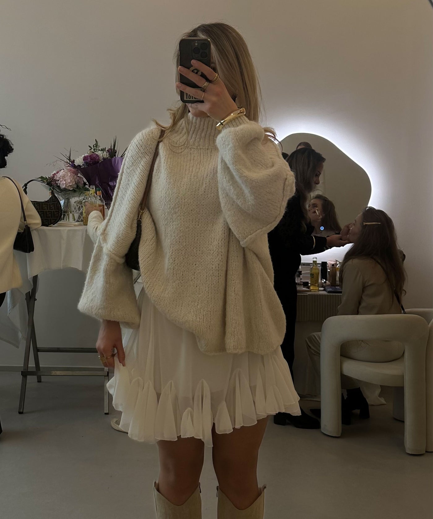 Oversized Sweater Nata Beige