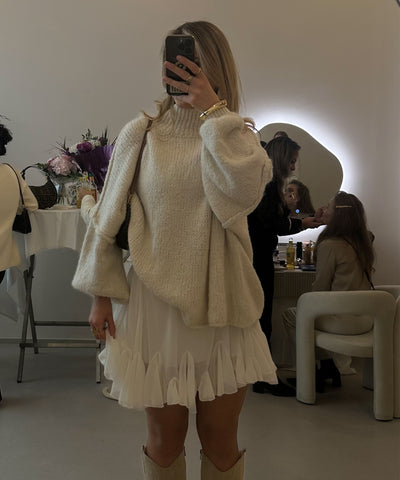 Oversized Sweater Nata Beige