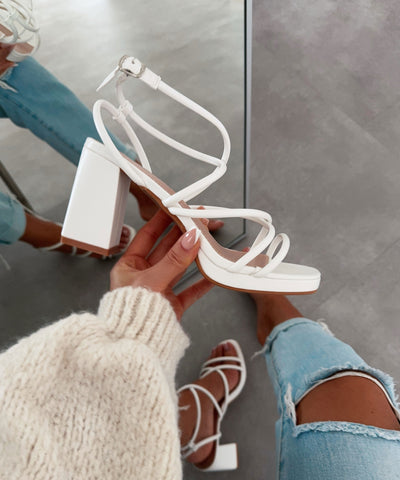 Riemchen Sandalen Tamana Weiß Ladypolitan ♡