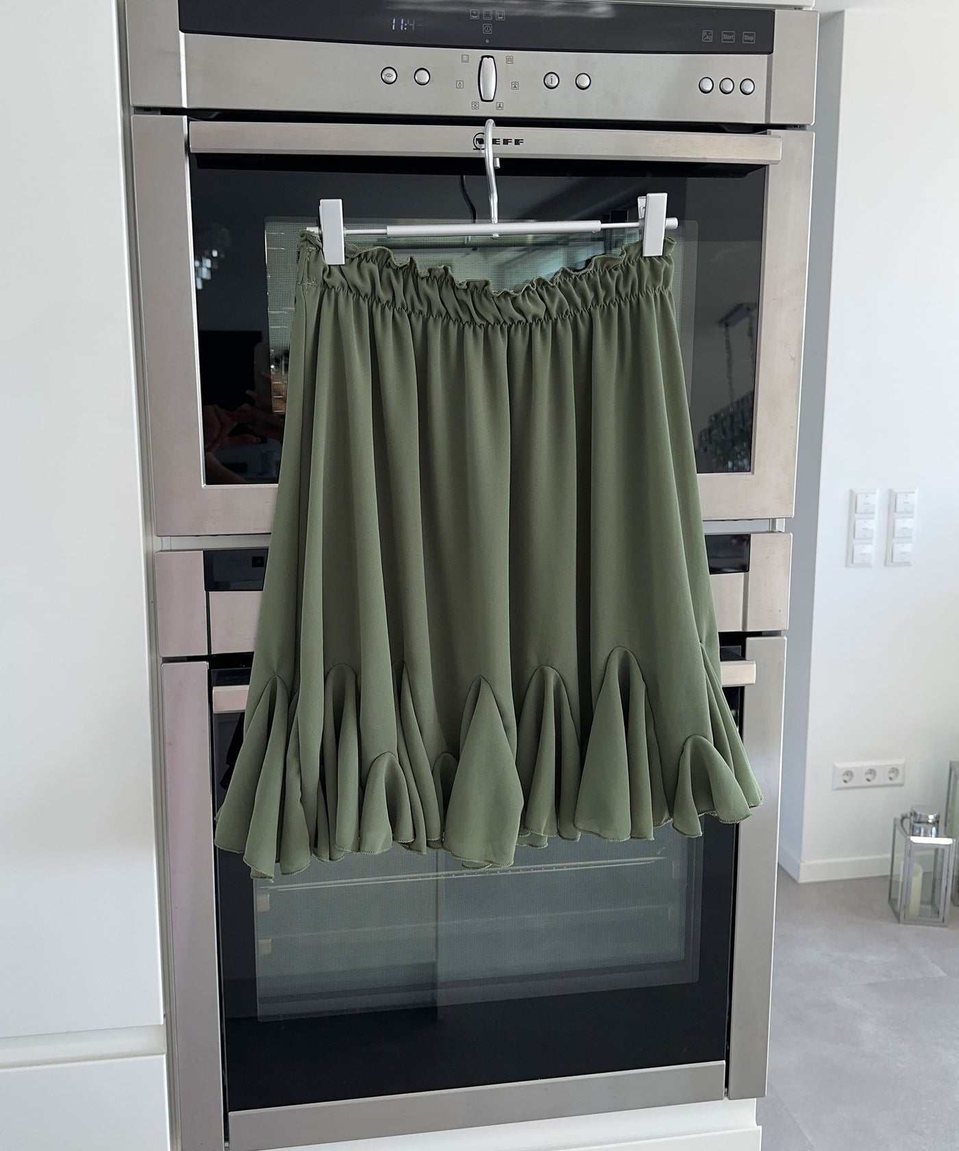 Rock Nicole Khaki  Ladypolitan - Fashion Onlineshop für Damen   
