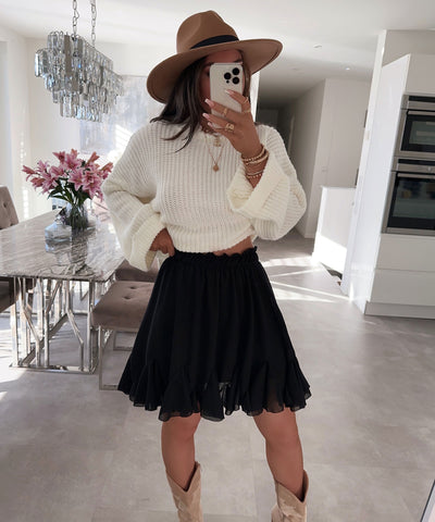 Rock Nicole Schwarz  Ladypolitan - Fashion Onlineshop für Damen   