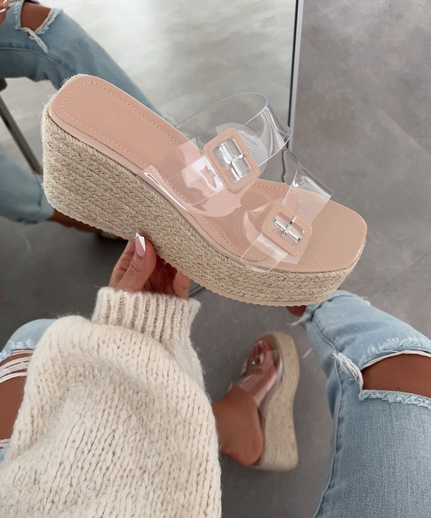 Sandaletten Bayla Beige Ladypolitan ♡
