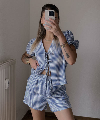 Set Bavari Blau Ladypolitan - Fashion Onlineshop für Damen