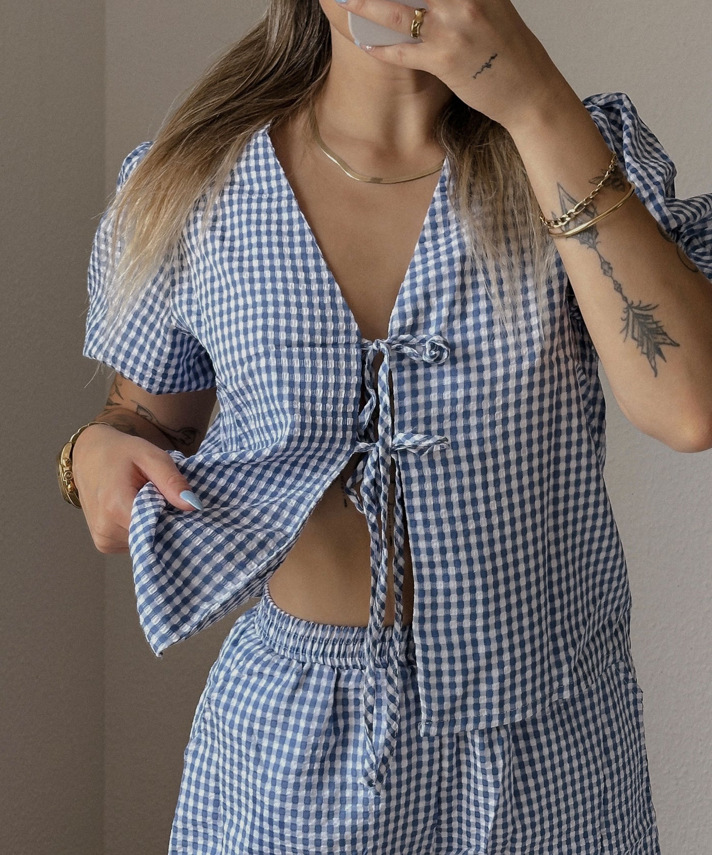 Set Bavari Blau Ladypolitan - Fashion Onlineshop für Damen
