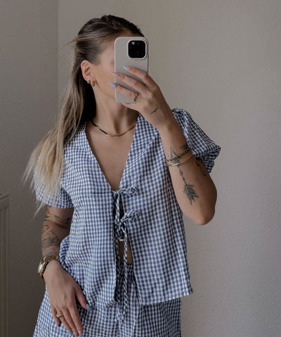 Set Bavari Blau Ladypolitan - Fashion Onlineshop für Damen