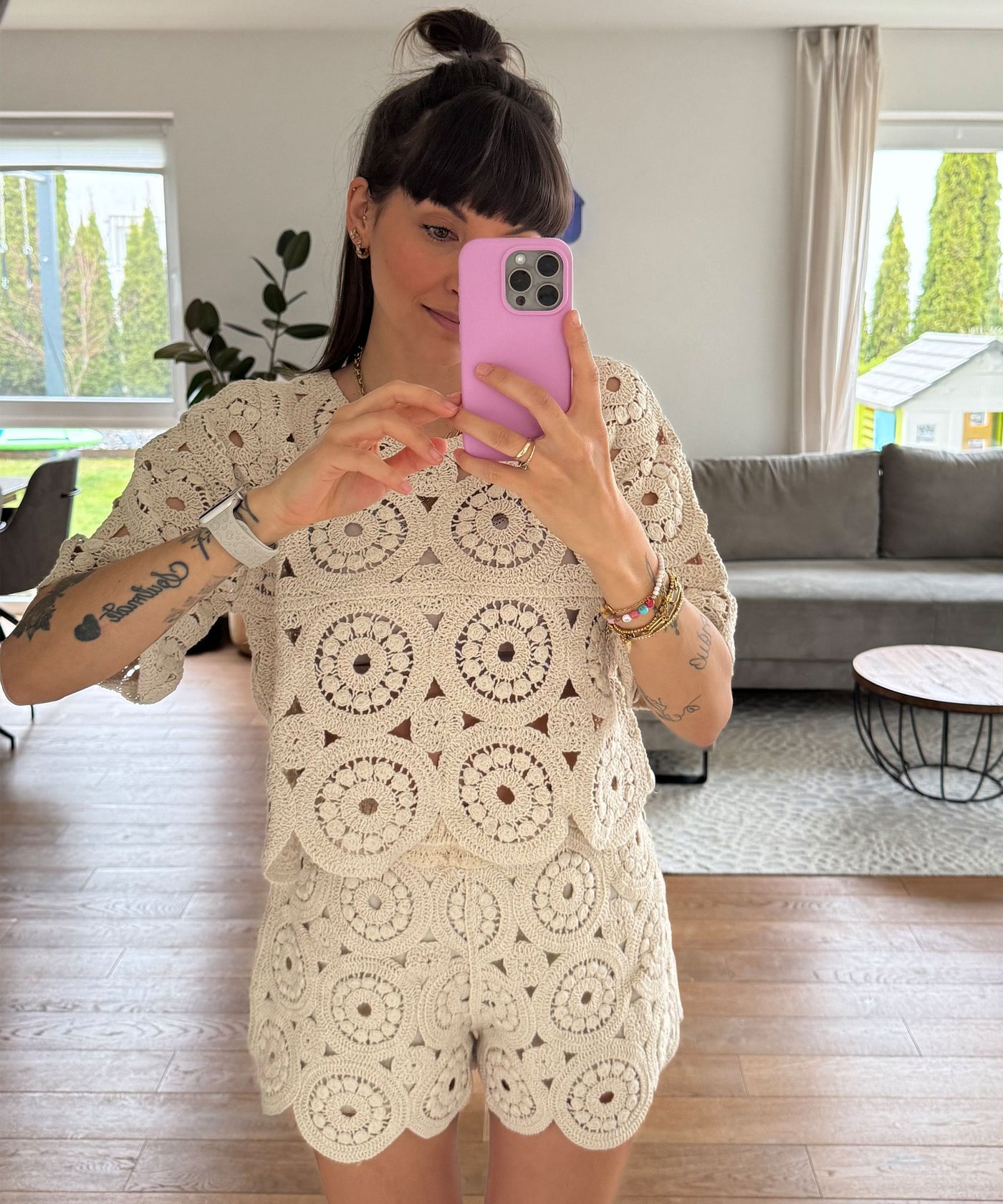 Set Clara Beige Ladypolitan ♡
