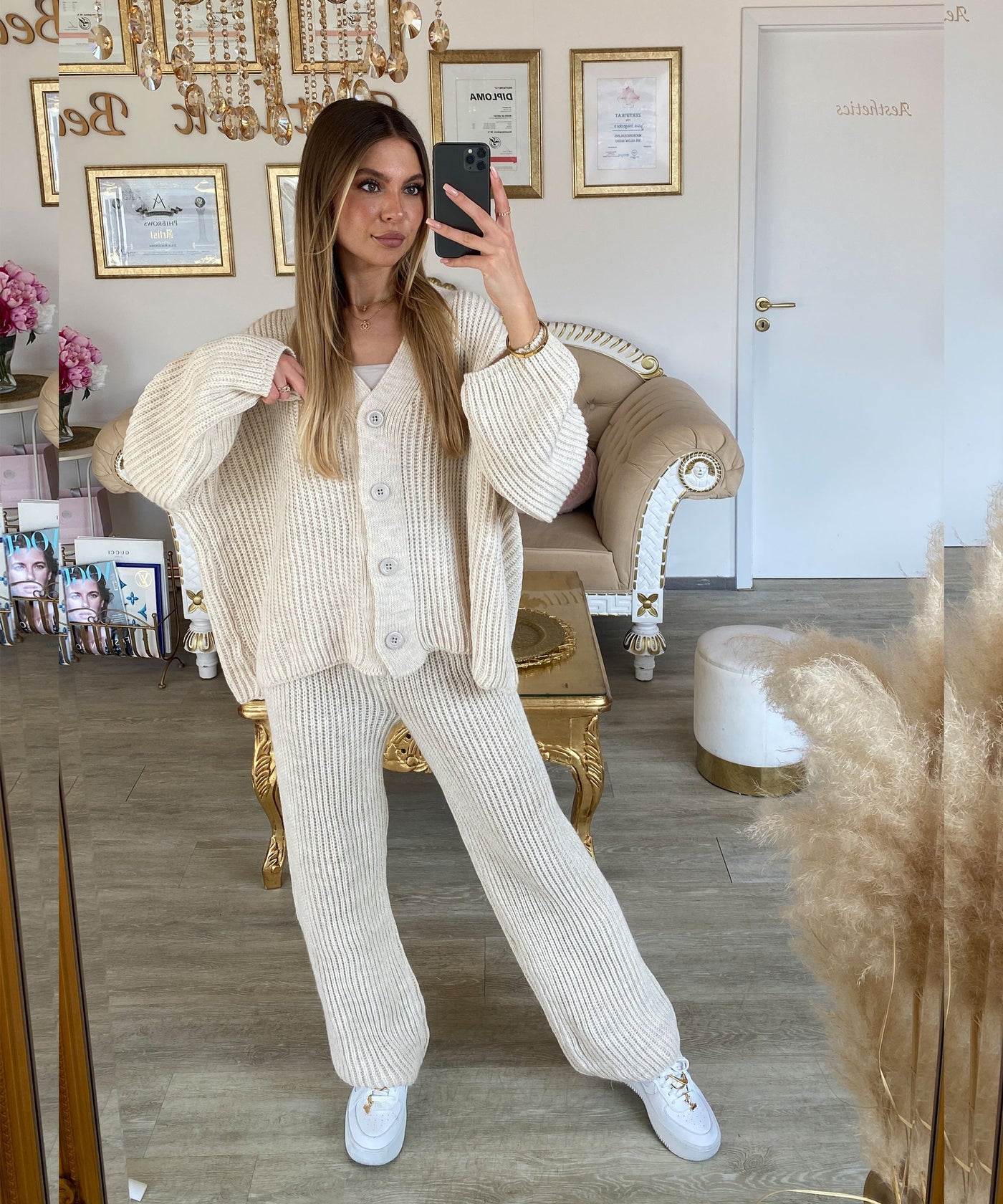 Set Marlyn Beige Ladypolitan - Fashion Onlineshop für Damen