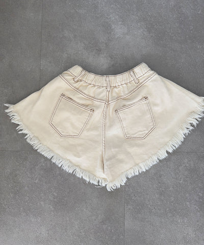 Shorts Fee Beige Ladypolitan ♡
