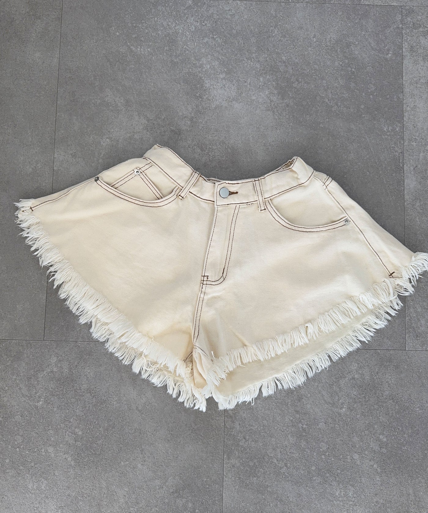 Shorts Fee Beige Ladypolitan ♡