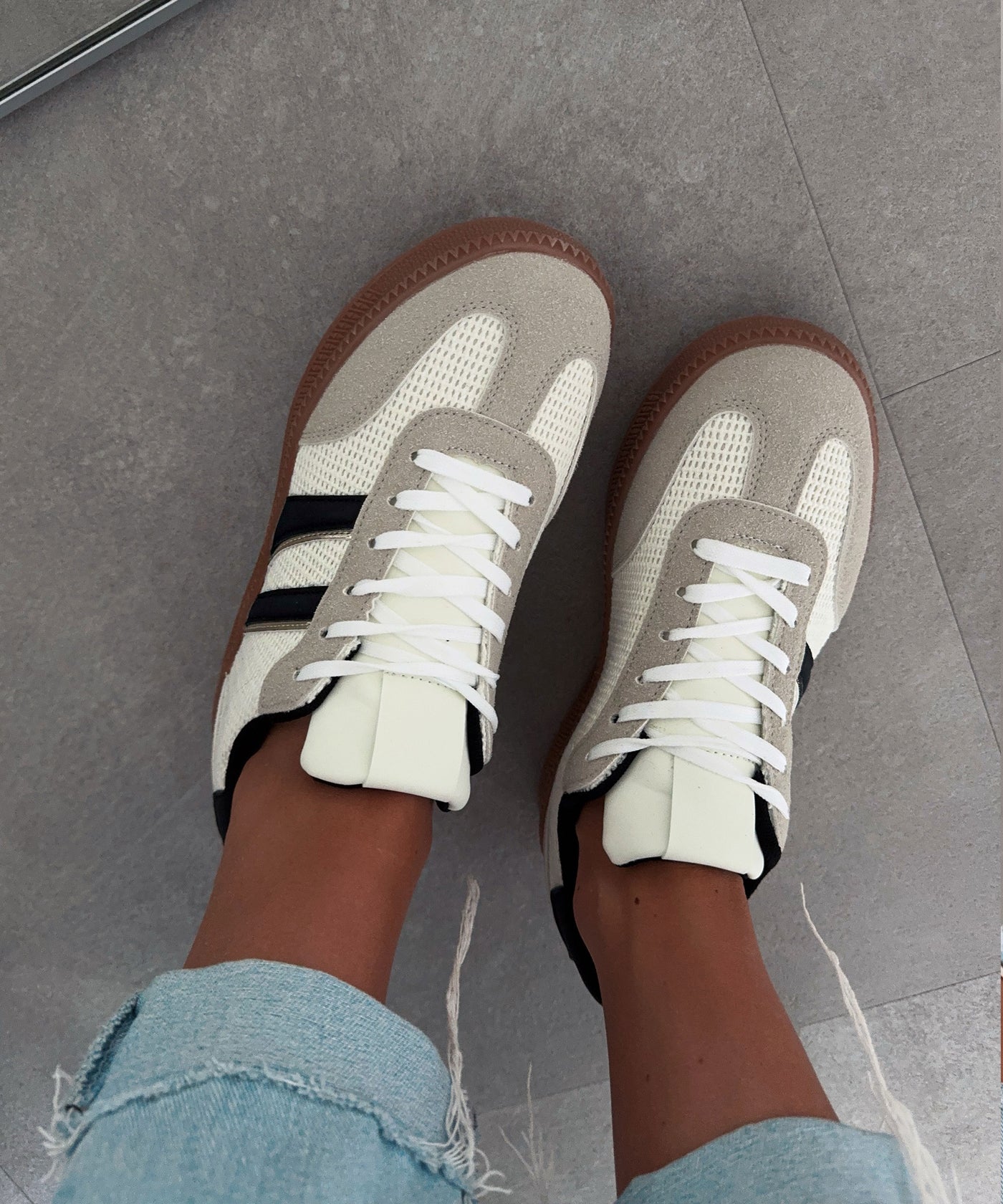 Sneaker Milia Beige Ladypolitan ♡