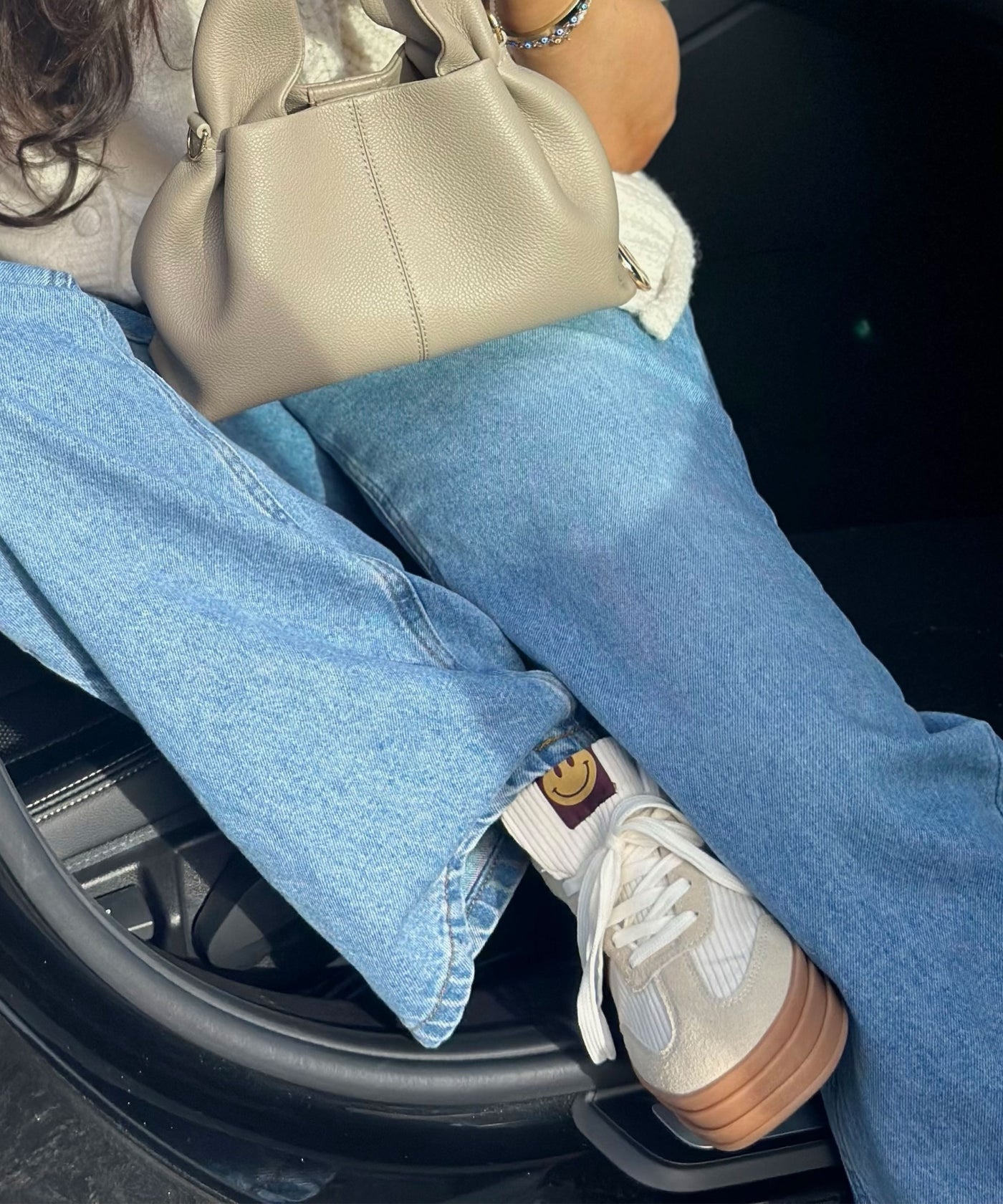 Sneaker Smile Beige Ladypolitan ♡