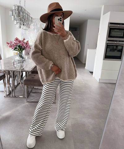 Stoffhose Malika Weiß  Ladypolitan ♡   