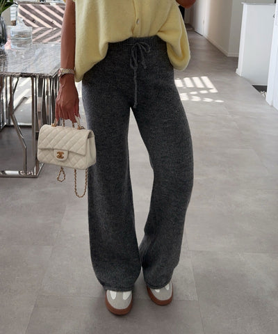 Stoffhose Melou Dunkelgrau Ladypolitan ♡