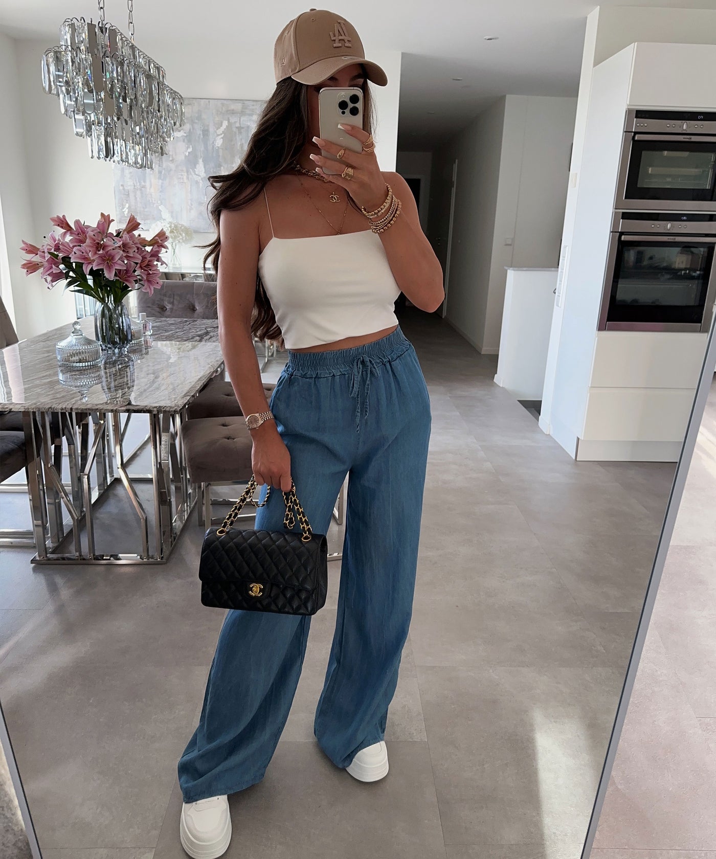 Stoffhose Wren Dunkelblau  Ladypolitan ♡   