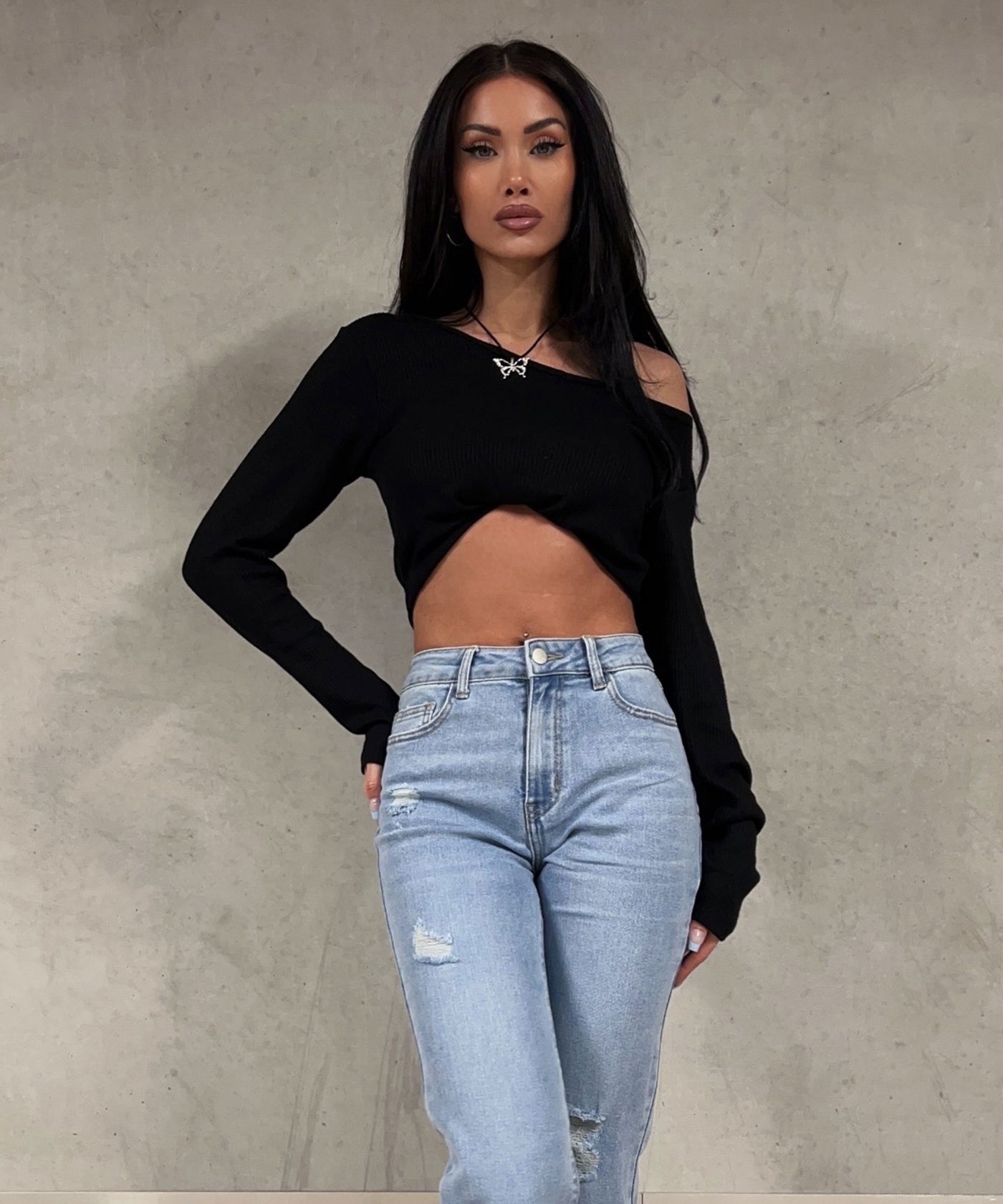 Stretch Mum Jeans Deana  Ladypolitan ♡   
