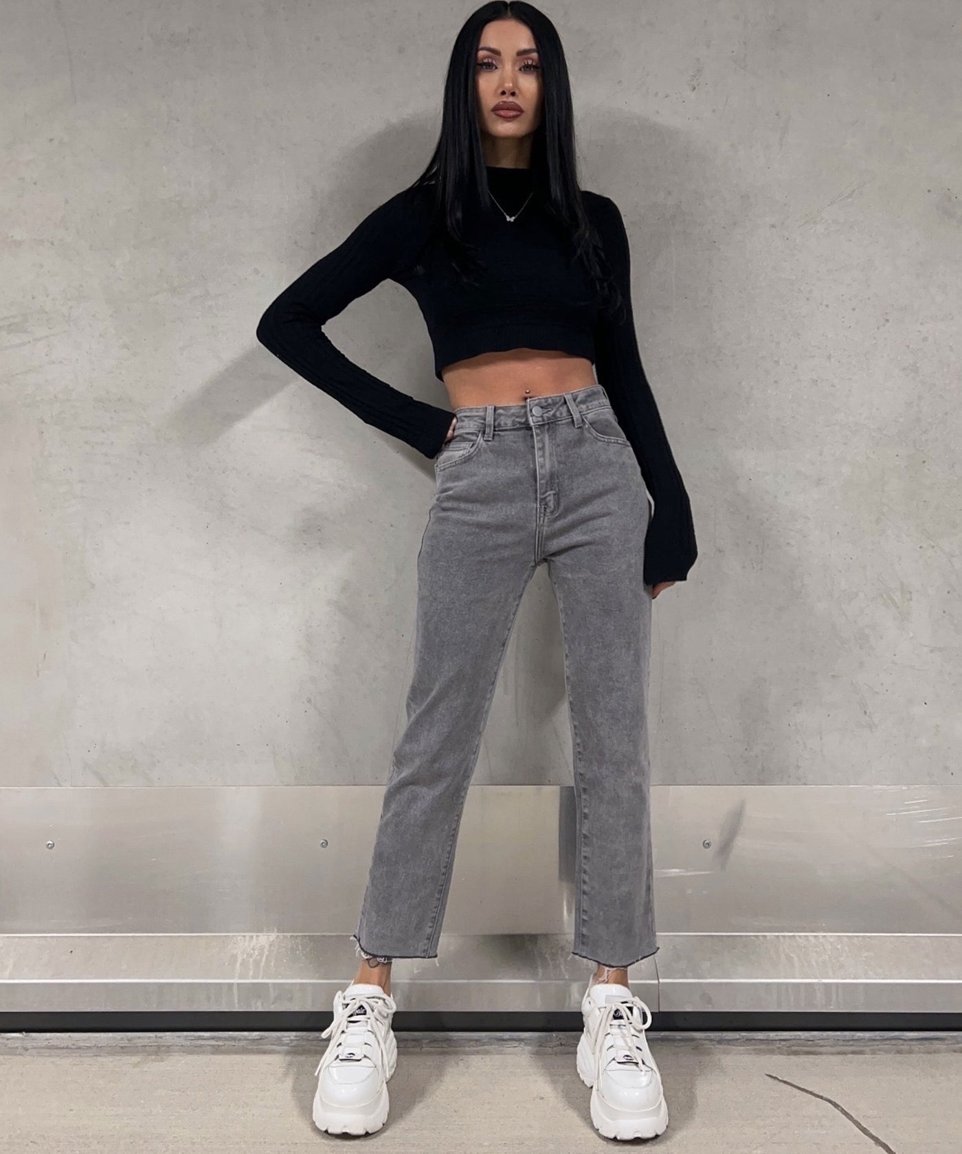 Stretch Mum Jeans Siria  Ladypolitan ♡   
