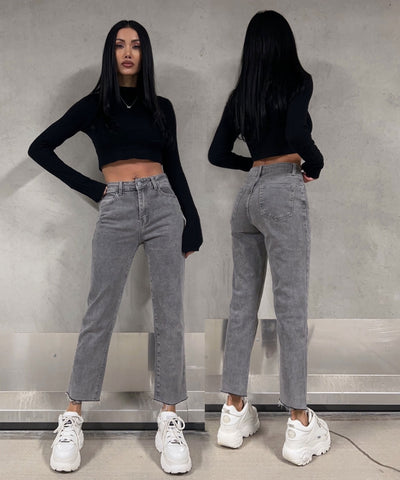 Stretch Mum Jeans Siria  Ladypolitan ♡   
