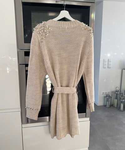 Strickkleid Kadie Beige  Ladypolitan ♡   