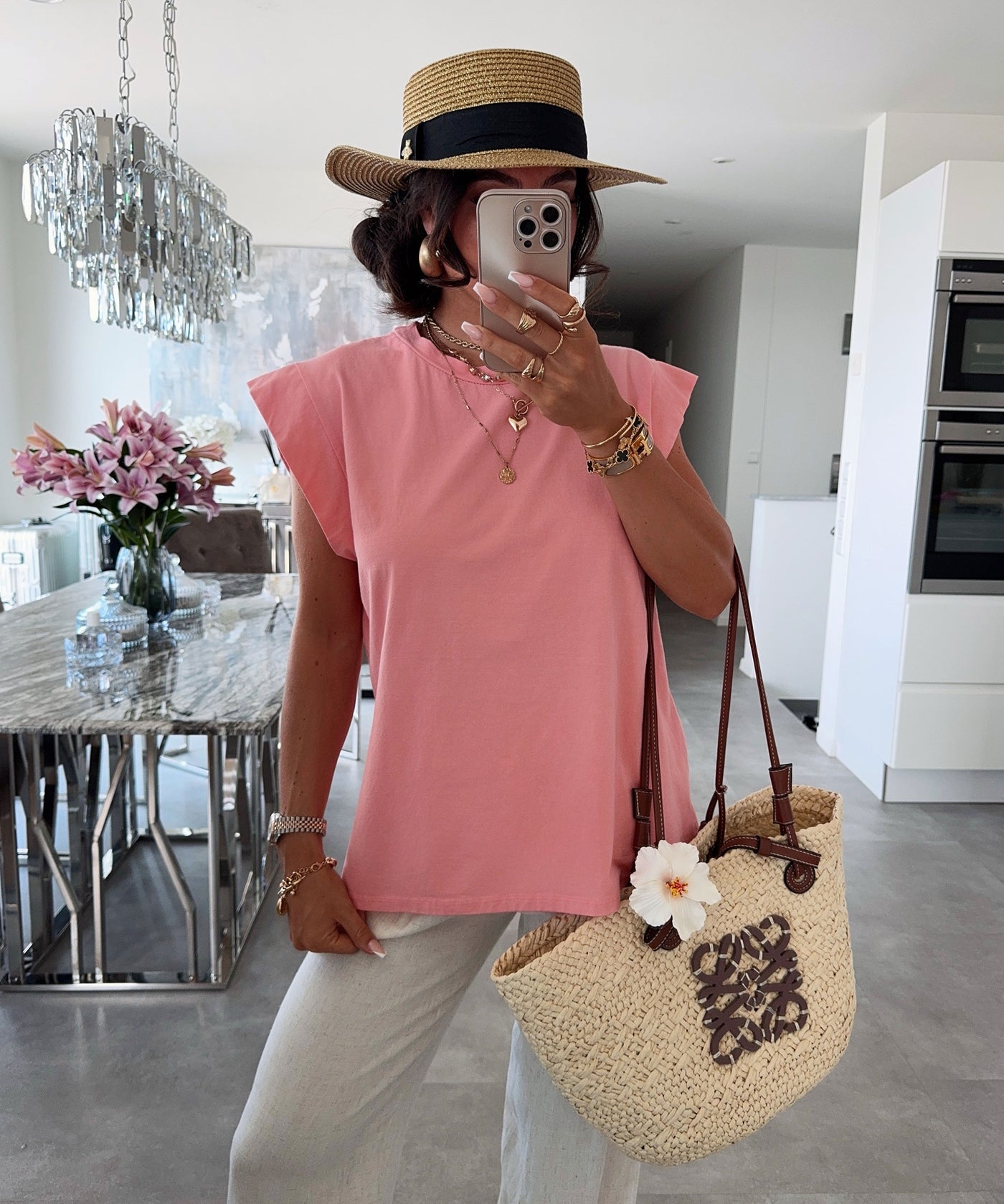 T-Shirt Romana Peach Ladypolitan ♡