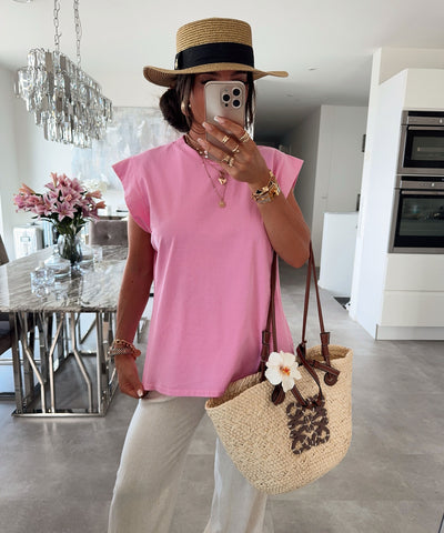 T-Shirt Romana Pink Ladypolitan ♡