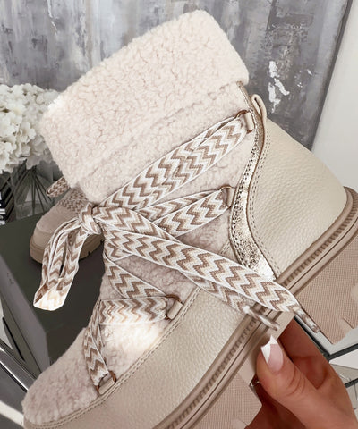 Teddyfell Stiefel Alani Beige  Ladypolitan ♡   