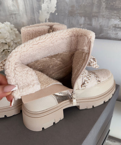Teddyfell Stiefel Alani Beige  Ladypolitan ♡   