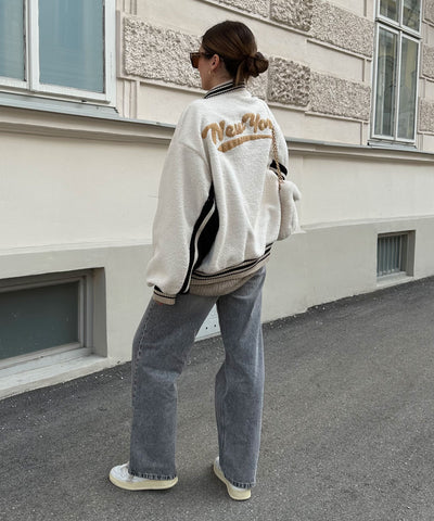 Teddyjacke New York Beige  Ladypolitan ♡   