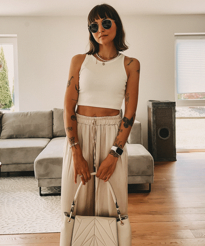 Top Chamie Weiß  Ladypolitan - Fashion Onlineshop für Damen   