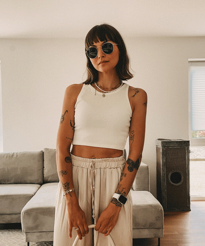 Top Chamie Weiß  Ladypolitan - Fashion Onlineshop für Damen   
