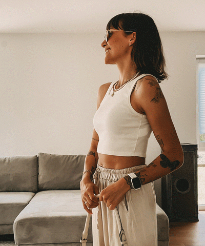 Top Chamie Weiß  Ladypolitan - Fashion Onlineshop für Damen   