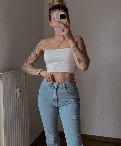 Top Valentina Weiß  Ladypolitan - Fashion Onlineshop für Damen   