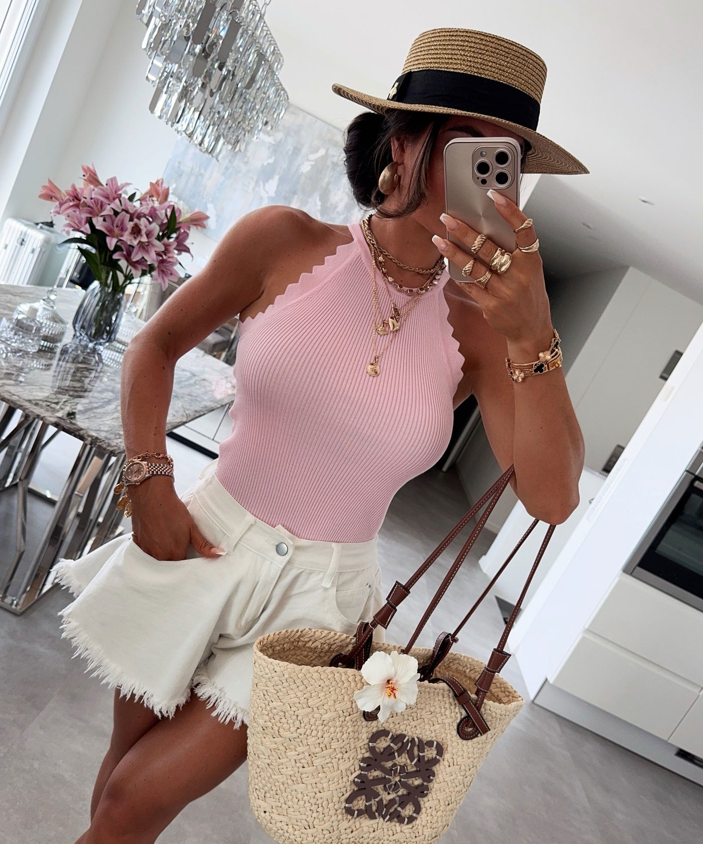 Top Zacken Rosa Ladypolitan ♡