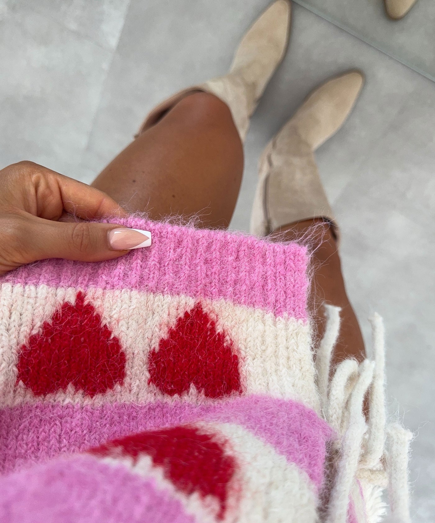 Weste Lyria Herzen Pink Ladypolitan ♡